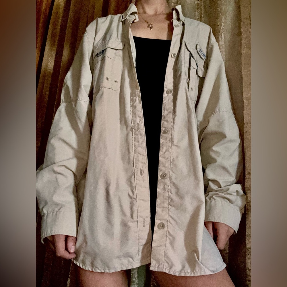 Colombia Windbreaker tan XL